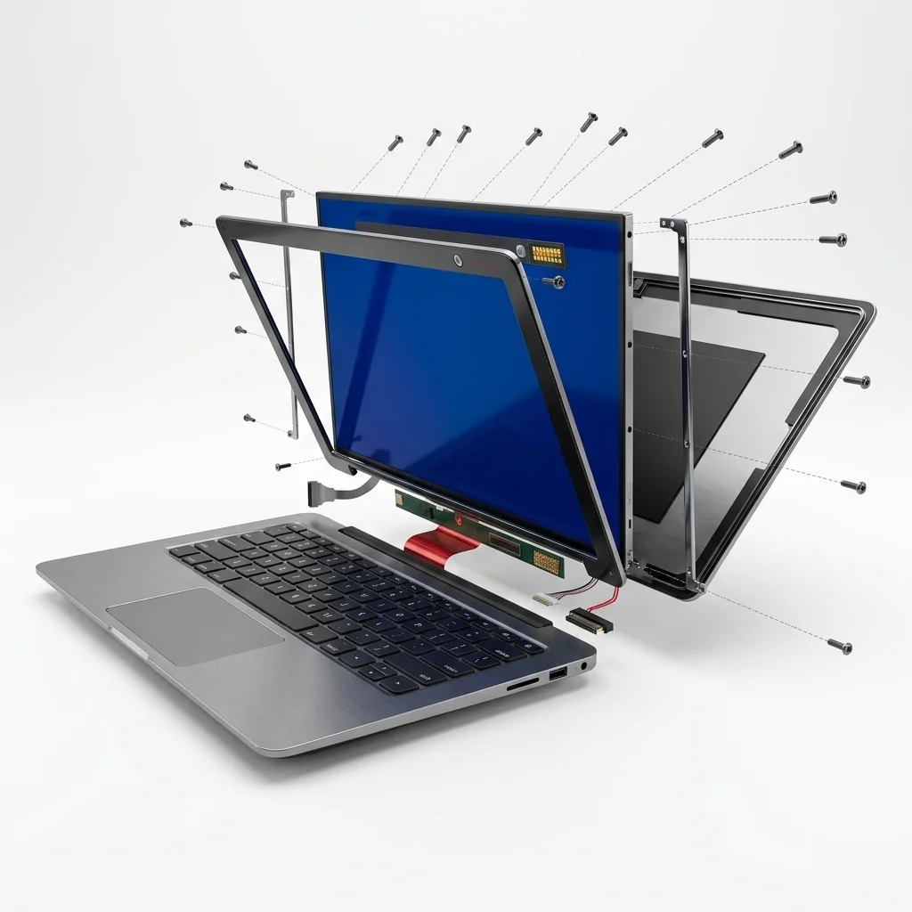 conserto de tela de notebook